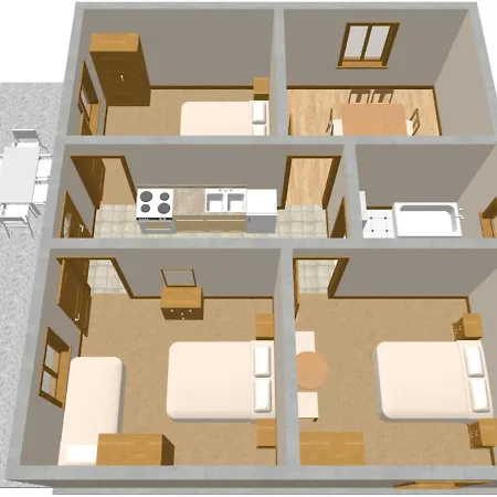 With Parking Space Sumpetar, Omis - 951 Apartamento Sumpetar